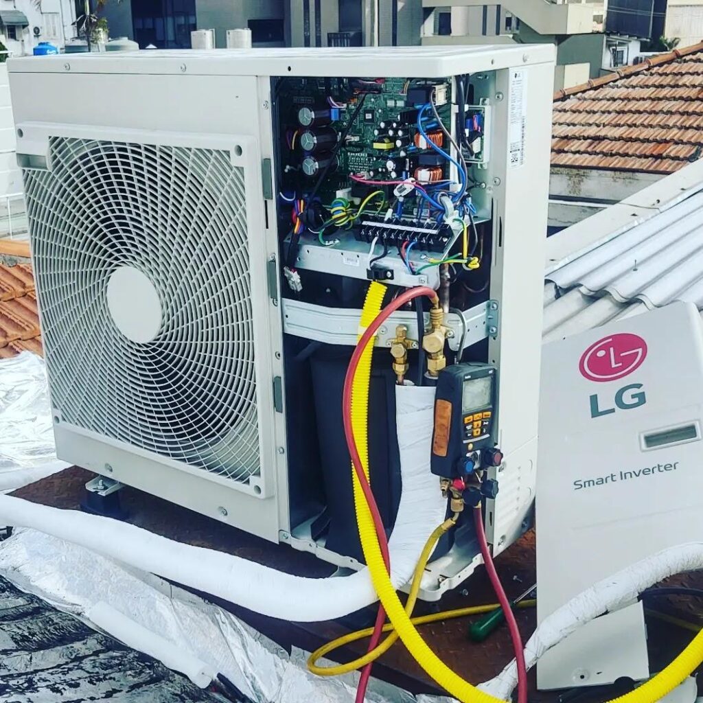 manutenção de ar condicionado