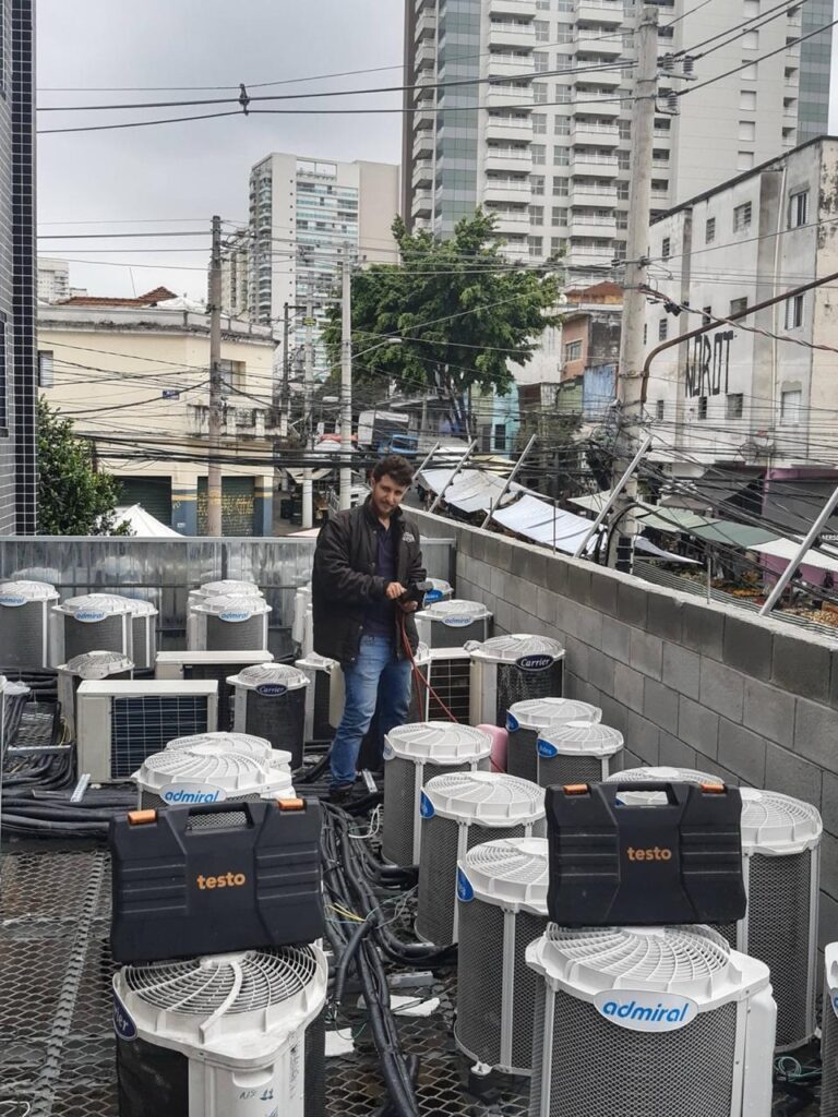 manutenção de ar condicionado